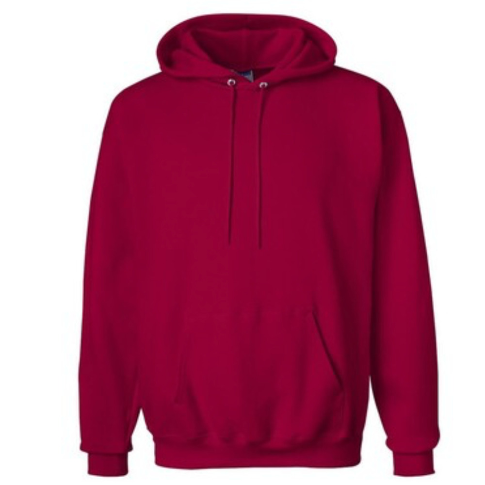 Alternative Apparel unisex red fleece hoodie sweatshirt size M NEW